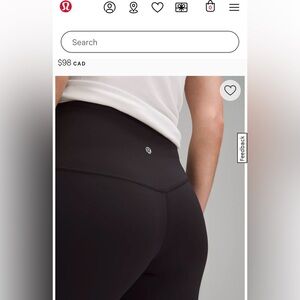 Lululemon Align Leggings, 28” inseam, Size 12 without tags